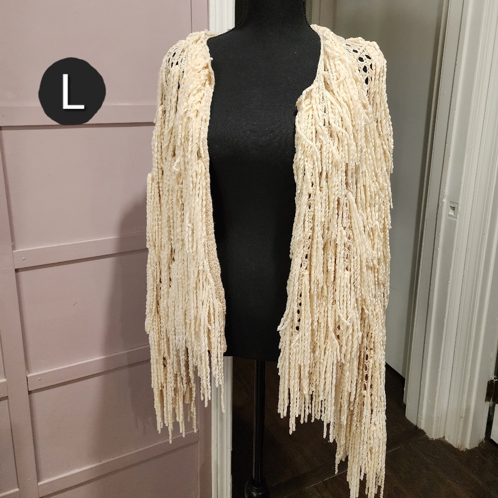Fringe Cardigan